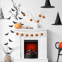 Guirlande à suspendre citrouilles et fantômes Halloween
