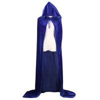 Hooded Halloween Cape — Velvet, Adult & Child Sizes