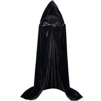 Hooded Halloween Cape — Velvet, Adult & Child Sizes