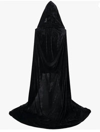 Hooded Halloween Cape — Velvet, Adult & Child Sizes