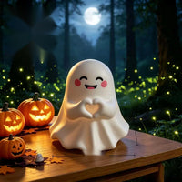 Lot de 6 fantômes décoratifs Halloween