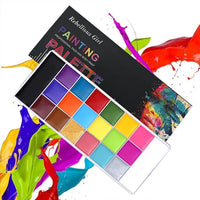 Halloween Face Paint Palette — 20 Colours, Kids & Adults