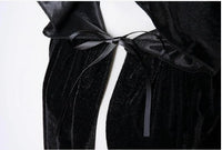 Hooded Halloween Cape — Velvet, Adult & Child Sizes