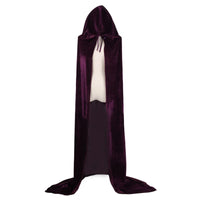 Hooded Halloween Cape — Velvet, Adult & Child Sizes