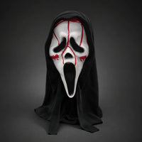 Masque Ghostface Scream — capuche intégrée, adulte