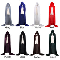 Hooded Halloween Cape — Velvet, Adult & Child Sizes