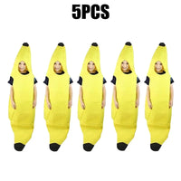 Banana Costume — Adult & Kids, Packs of 1 to 10