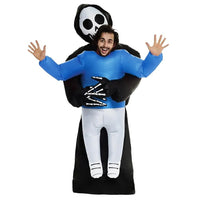 Costume gonflable alien à chevaucher — adulte