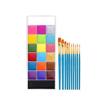Halloween Face Paint Palette — 20 Colours, Kids & Adults