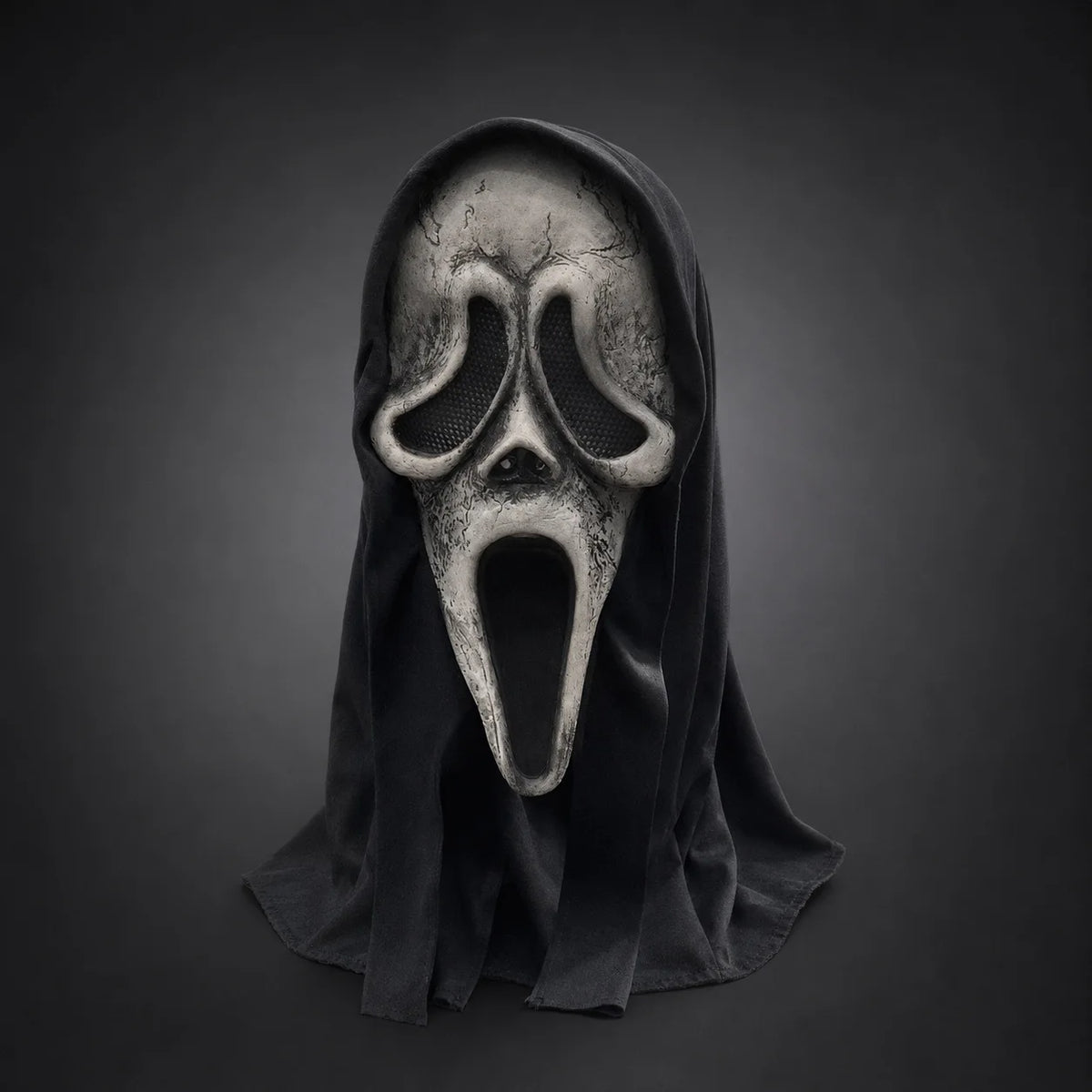 Masque Ghostface Scream — capuche intégrée, adulte