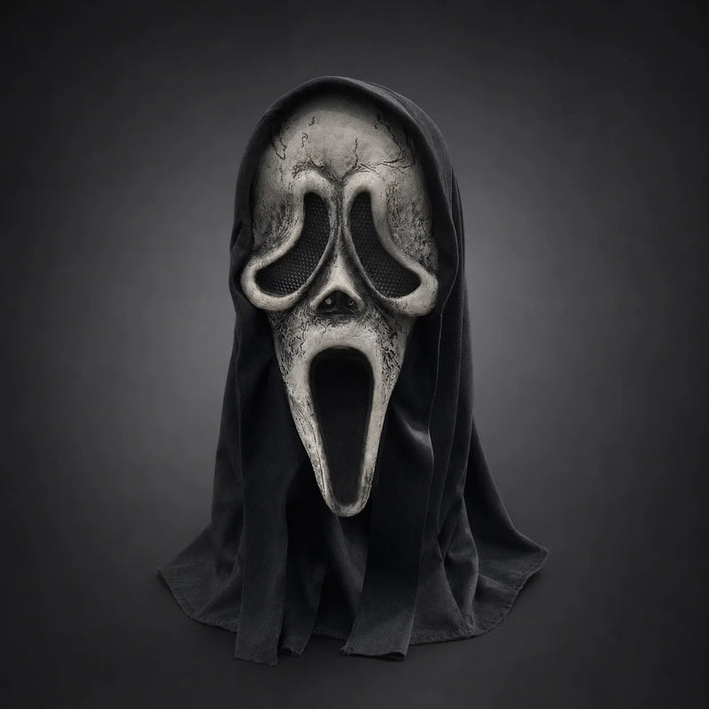 Masque Ghostface Scream — capuche intégrée, adulte